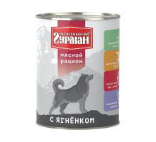 Четвероногий Гурман Мясной рацион с бараниной для собак 850 г x 6 шт