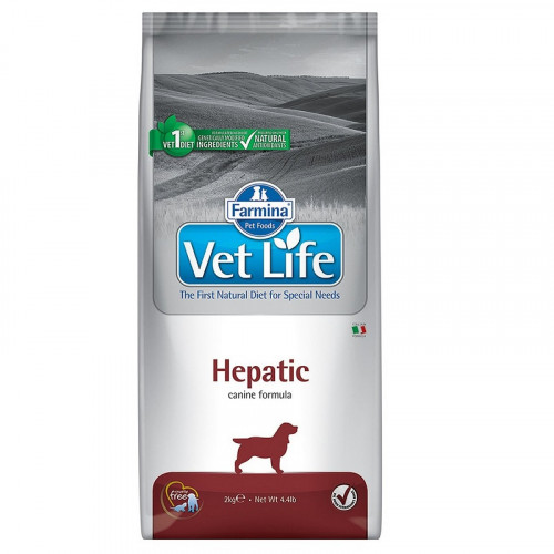 Farmina Vet Life Dog Hepatic сухой корм для взрослых собак при хронической печеночной недостаточности