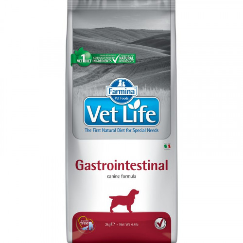 Farmina Vet Life Dog Gastrointestinal сухой корм для взрослых собак с воспалительными заболеваниями ЖКТ