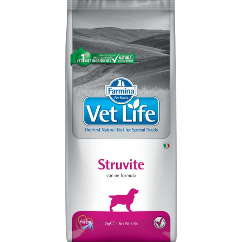 Farmina Vet Life Dog Struvite корм для взрослых собак с мочекаменной болезнью струвитного типа