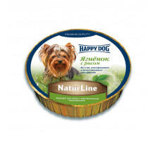 Паштет Happy Dog для щенков всех пород старше 20 недель с ягненком и рисом - 85 г х 11 шт