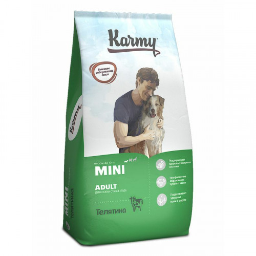 Karmy Мини Эдалт Телятина корм для взрослых собак мелких пород