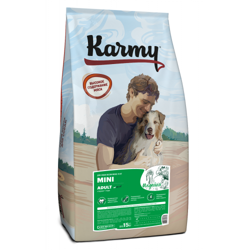 Karmy Мини Эдалт Индейка корм для взрослых собак мелких пород