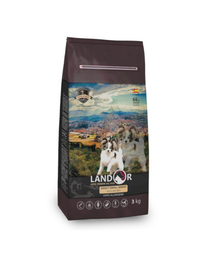 Landor Breed Dog сухой корм для собак мелких пород с уткой и рисом - 15 кг