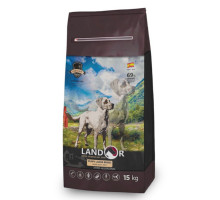 Landor Large Breed Dog сухой корм для щенков крупных пород с ягненком и рисом -15 кг