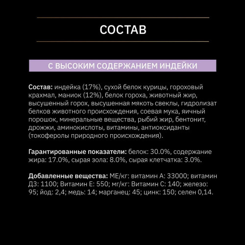 Pro Plan Optidigest Grain Free сухой беззерновой корм для взрослых собак мелких пород с чувствительным пищеварением с индейкой