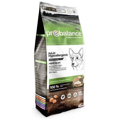 ProBalance Hypoallergenic сухой корм для взрослых собак всех пород