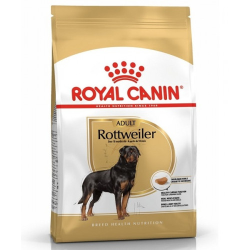 Royal Canin Rottweiler Adult сухой корм с птицей для взрослых собак породы ротвейлер старше 18 месяцев - 12 кг