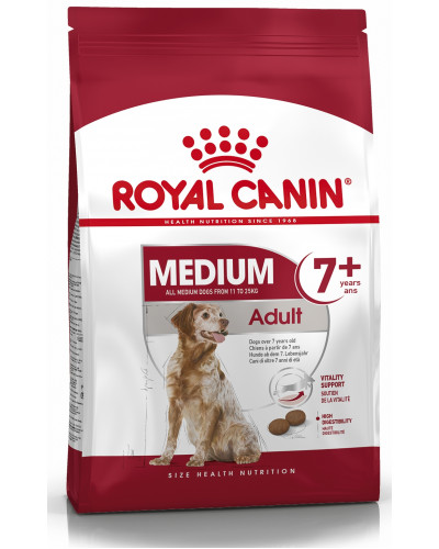 Royal Canin Medium Adult 7+ сухой корм для собак средних пород старше 7 лет