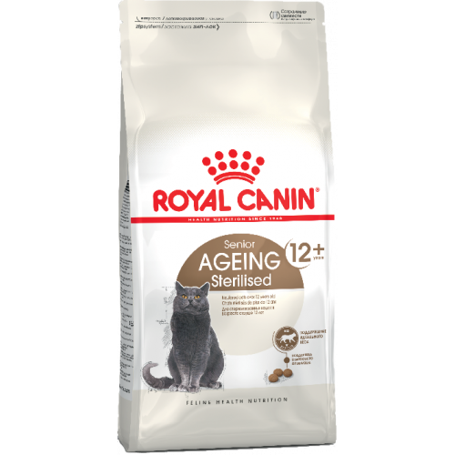 Royal Canin Ageing Sterilised 12+ сухой корм для кастрированных котов и стерилизованных кошек старше 12 лет
